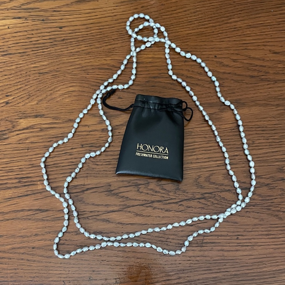 Honora Classic White Pearl Necklace
